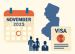 November 2025 Visa Bulletin: What Changed for Family and Employment Cases in New Jersey