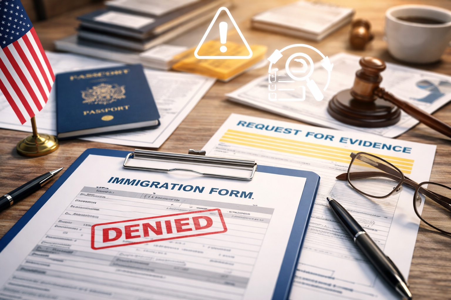 How Prior Mistakes on Old Immigration Forms Can Affect a New Case