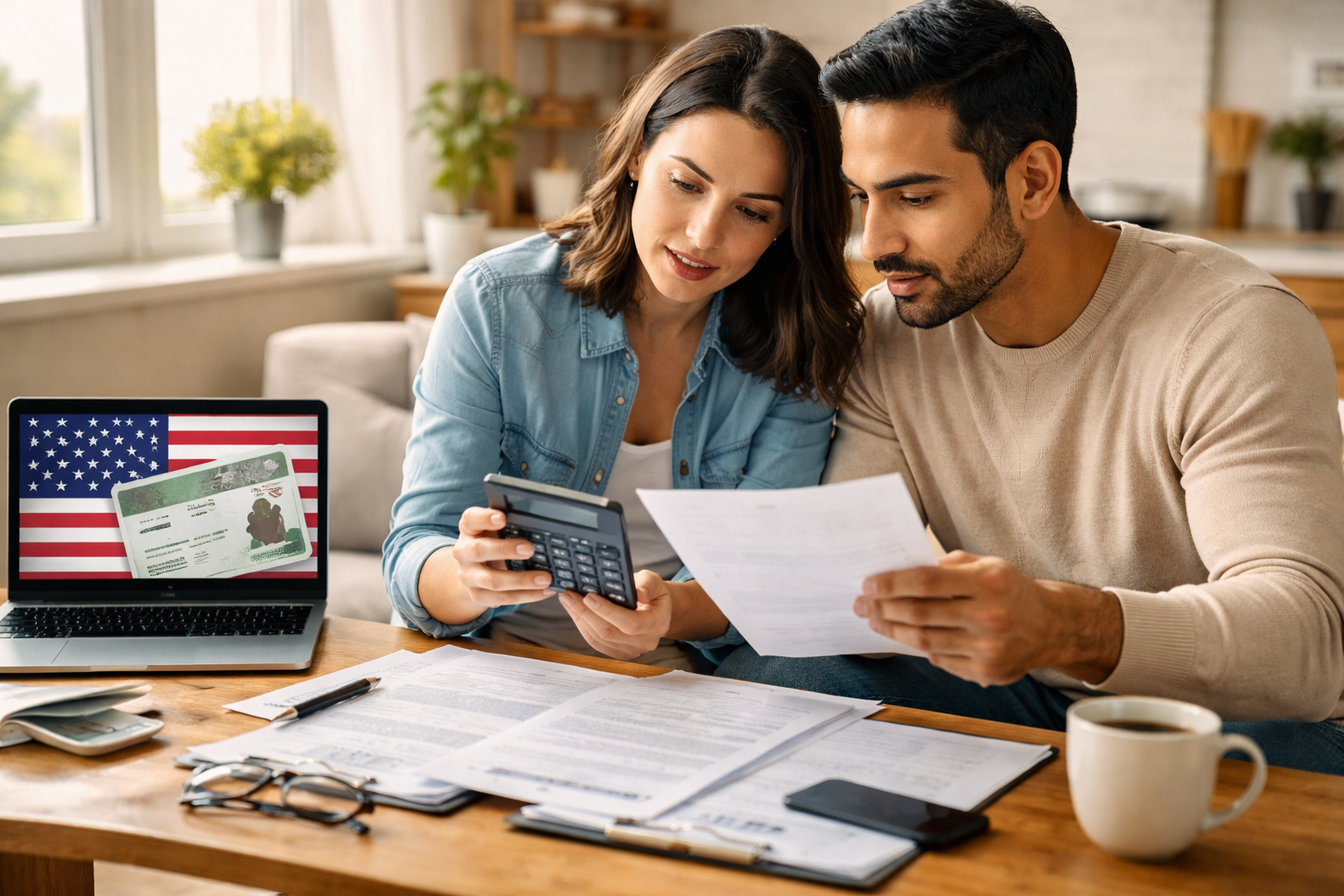 How to Prepare Financial Documents for a Family-Based Green Card Case This Spring